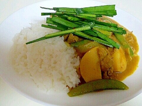 男子ごはんの春野菜カレー